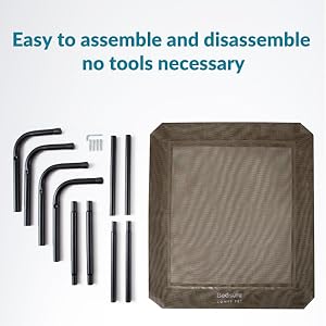 Bedsure Easy to assemble and disassemble - not tools necessary