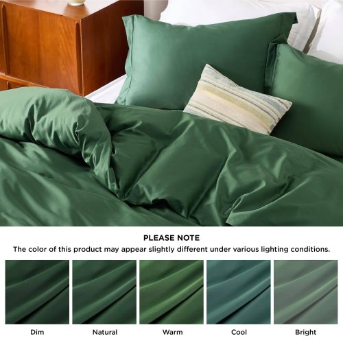 King 104 x90 03 ForestGreen NoComforter 06