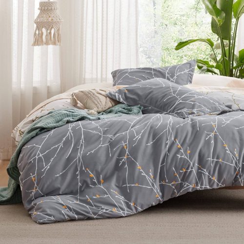 King 104 x90 03 Grey Ivory NoComforter 01