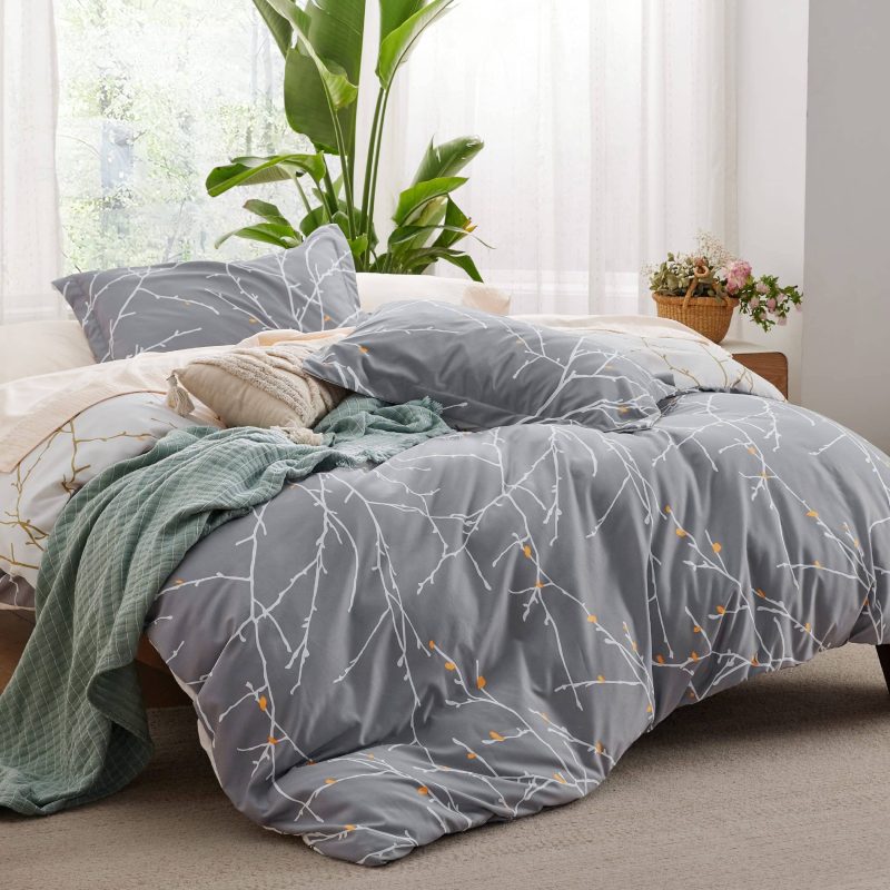 King 104 x90 03 Grey Ivory NoComforter 02 f0747e07 c865 4c26 9acf b43b7dce32d2