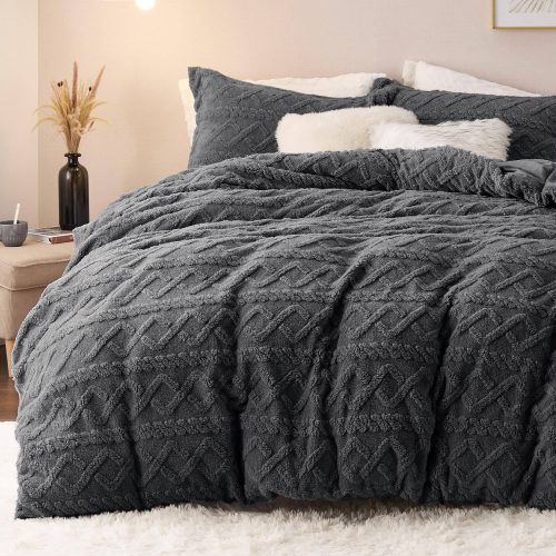 Queen 90 x90 DarkGrey NoComforter 02