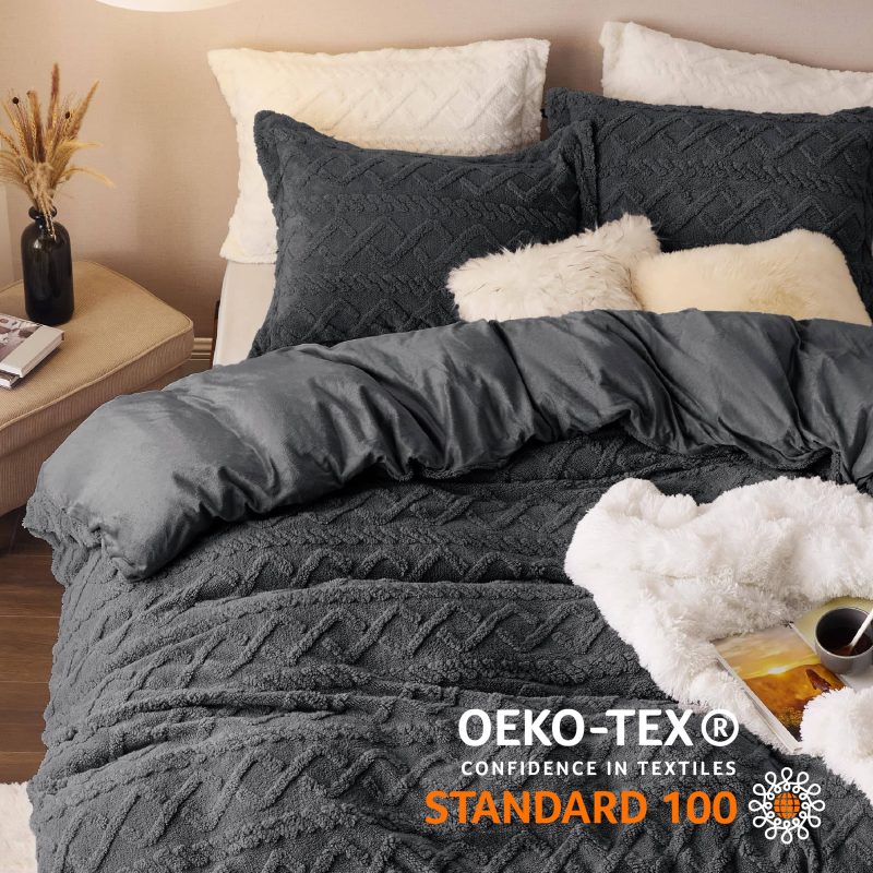 Queen 90 x90 DarkGrey NoComforter 03