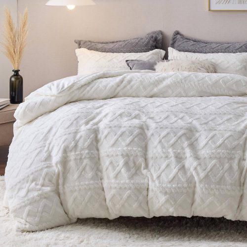 Queen 90 x90 White NoComforter 02