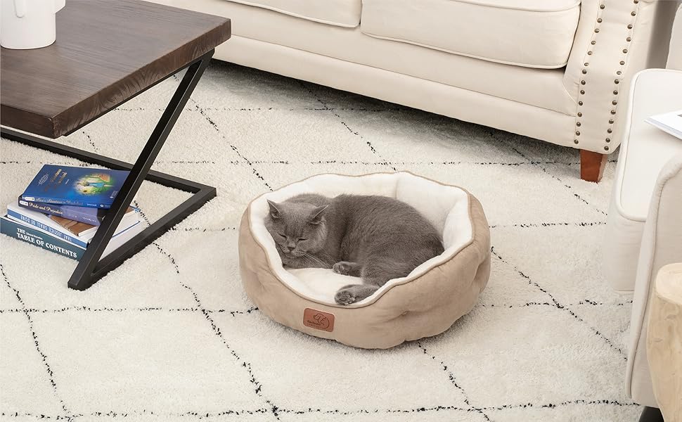 Bedsure Round Cat Bed